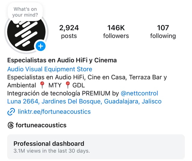 Fortune Acoustics: Más de 100K de seguidores en Instagram y Tiktok, y millones de vistas
