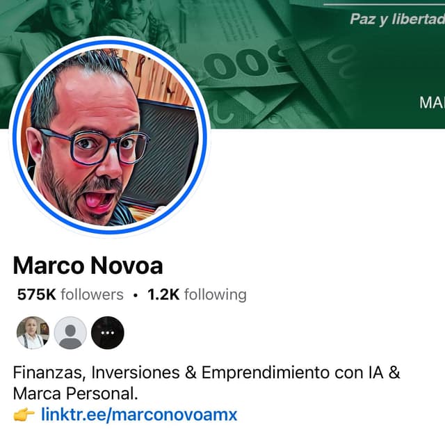 Marco Novoa: Más 500K de seguidores y millones de vistas en sus videos